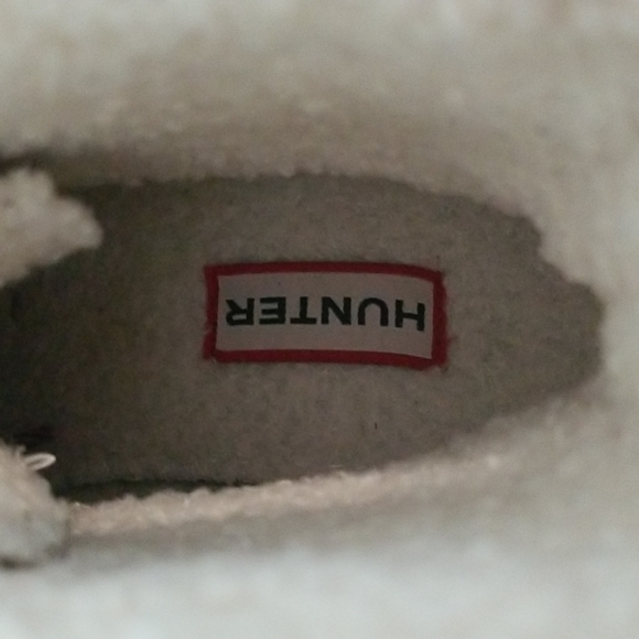 Hunter Navy Brown Duck Pac Short Boots/Booties Size US 8 EU 39 - Picture 9 of 11